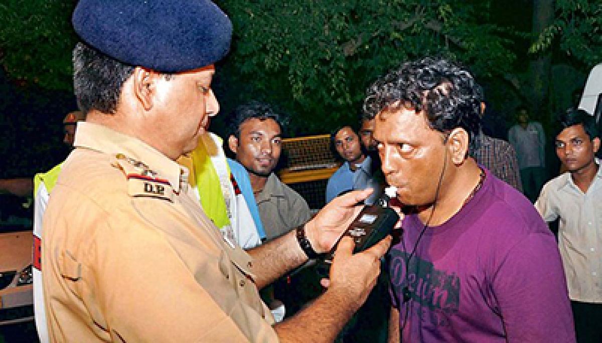 423 persons punished for drunk driving